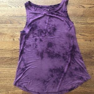 AE Purple Tie Dye Tank Top